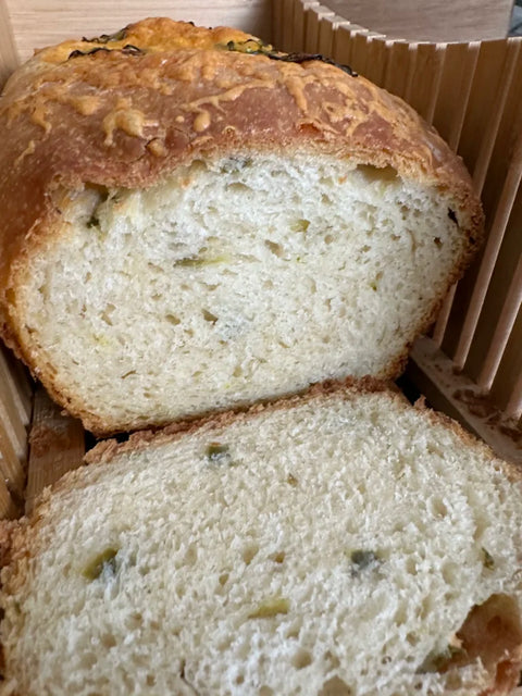 Jalapeño Cheddar Sourdough Sandwich Loaf